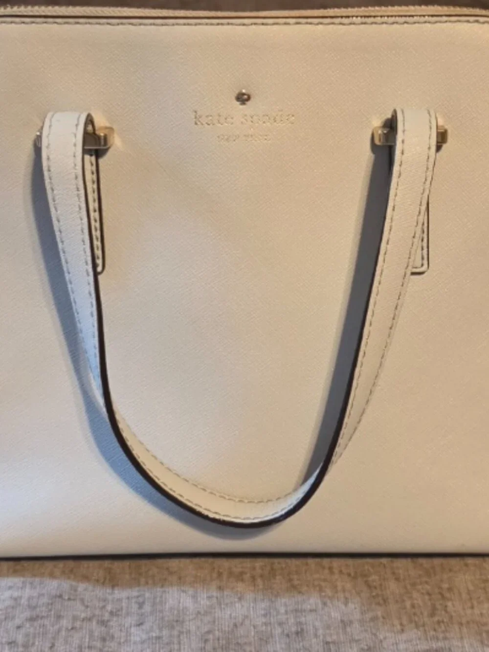 Structured Light Blue Handbag